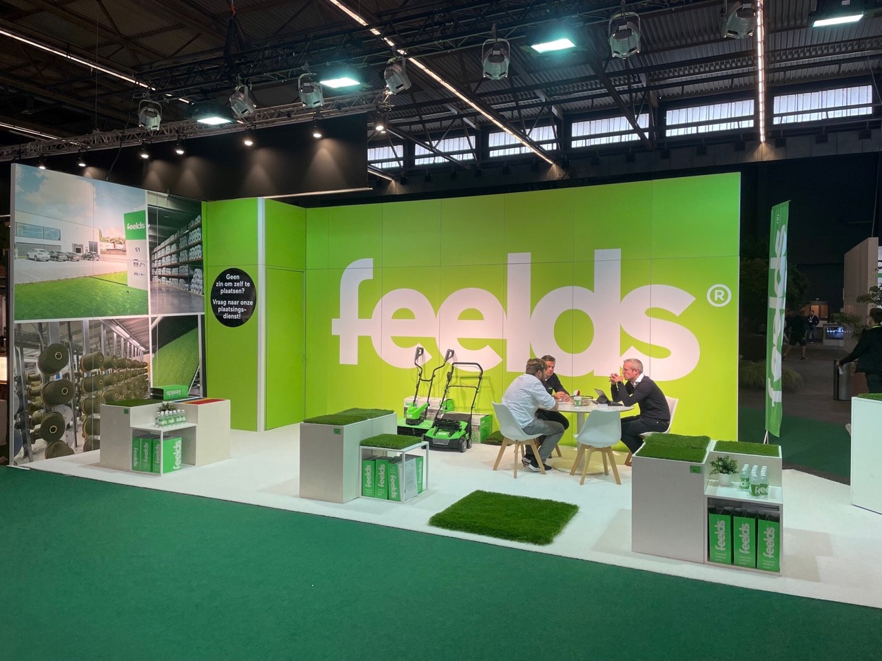 Um stand durável para a sua empresa