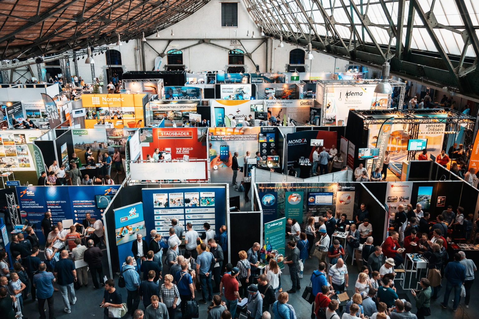 U organiseert een beurs of event